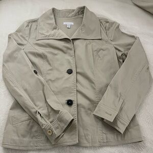 (Charter Club) Tan Trench Coat